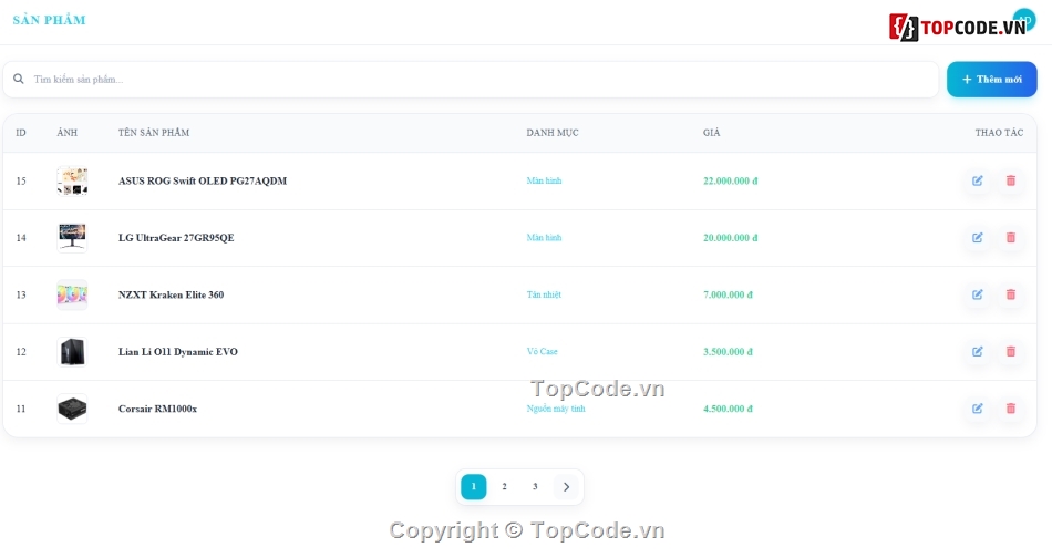 Web bán máy tính,Website bán linh kiện máy tính,Web bán linh kiện máy tính